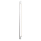 Satin White / Medium: 28 in height Keel LED Bathroom Vanity Light OPEN BOX