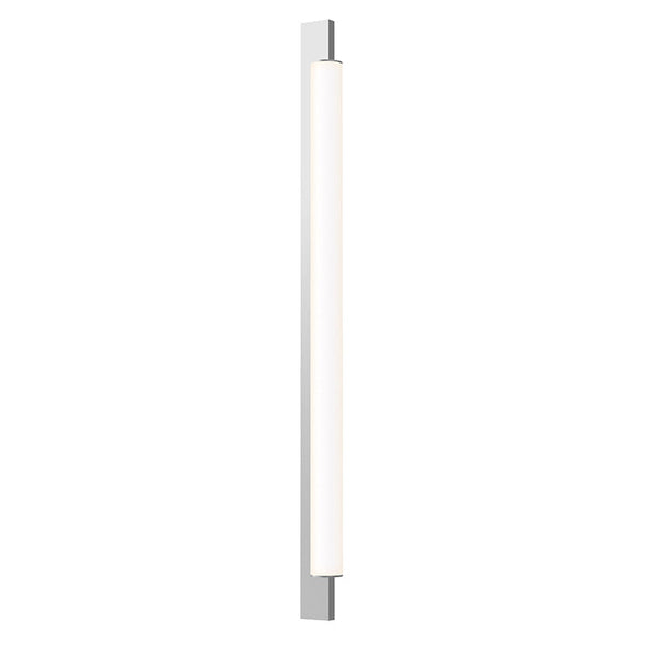 Satin White / Medium: 28 in height Keel LED Bathroom Vanity Light OPEN BOX