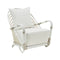 Charlottenborg Outdoor Lounge Chair  option Tempotest White Canvas