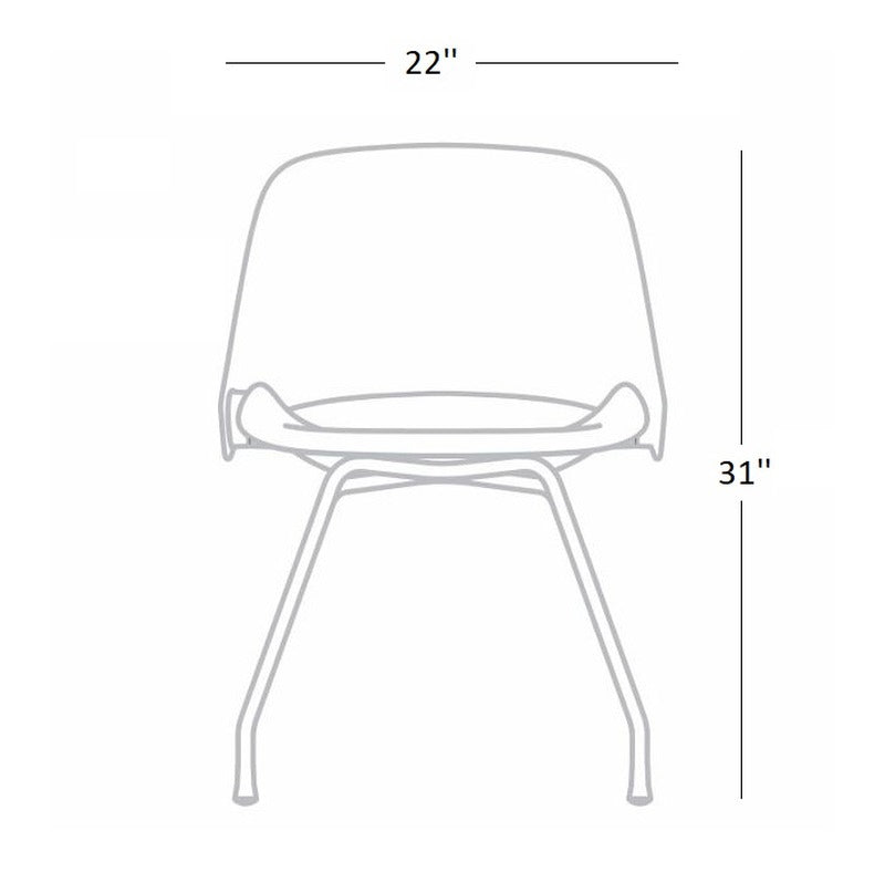 Trea Four-Leg Chair