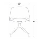 Trea Chair with Hard Casters