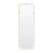 Nimbus Rectangular Mirror  option Polished Brass