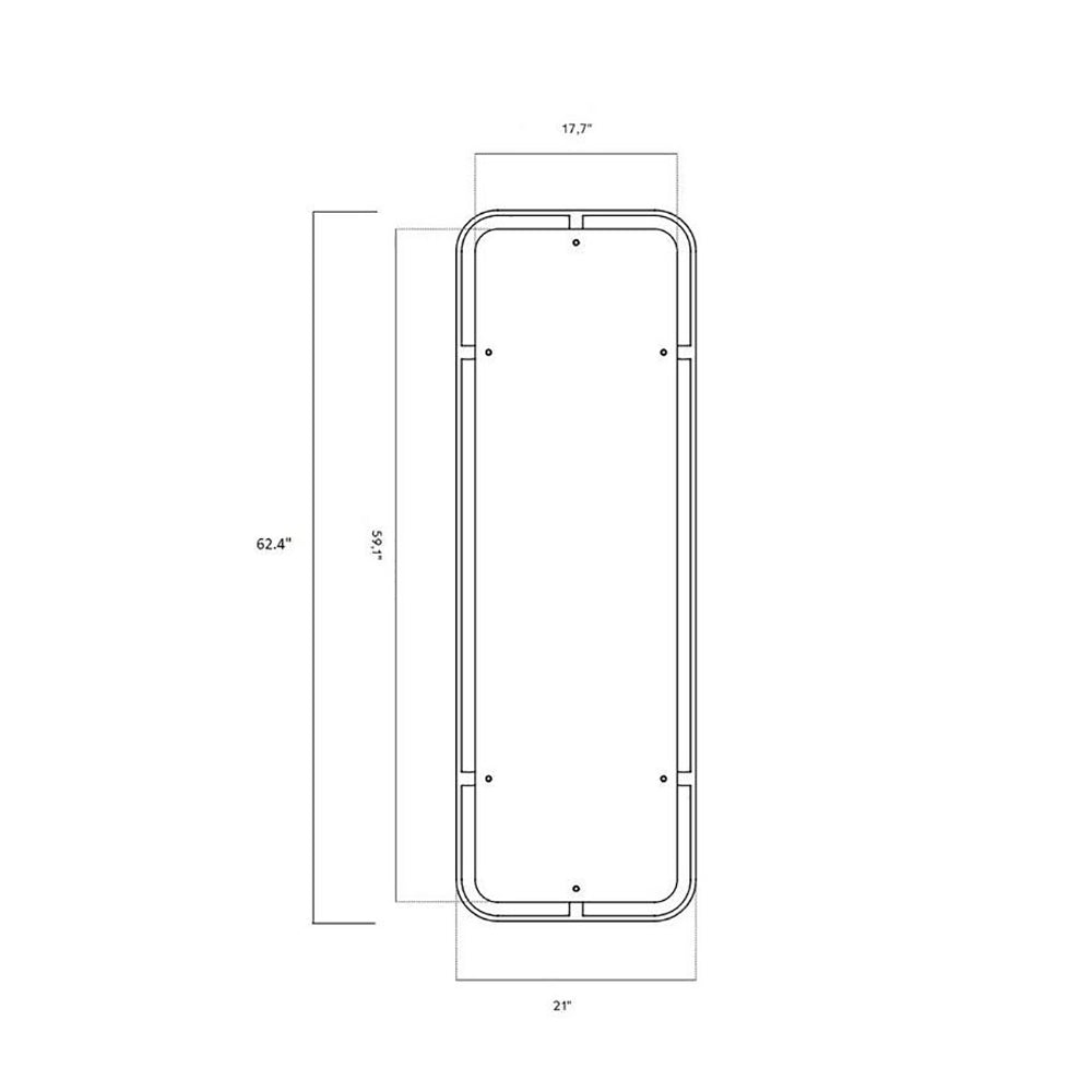 Nimbus Rectangular Mirror