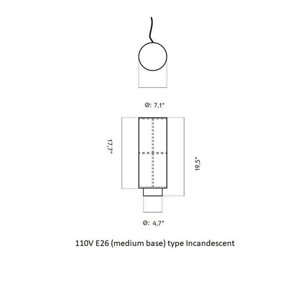 Hashira Table Lamp