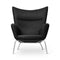 CH445 Wing Chair  option Divina Melange 180