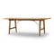 BM1160 Hunting Table  option Oak / Lacquer with Stainless Steel