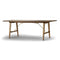 BM1160 Hunting Table  option Oak / Walnut / Oil with Brass