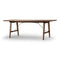 BM1160 Hunting Table  option Walnut / Lacquer with Brass