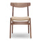 CH23 Dining Chair  option Walnut / Oil Frame and Cover Cap with Backrest