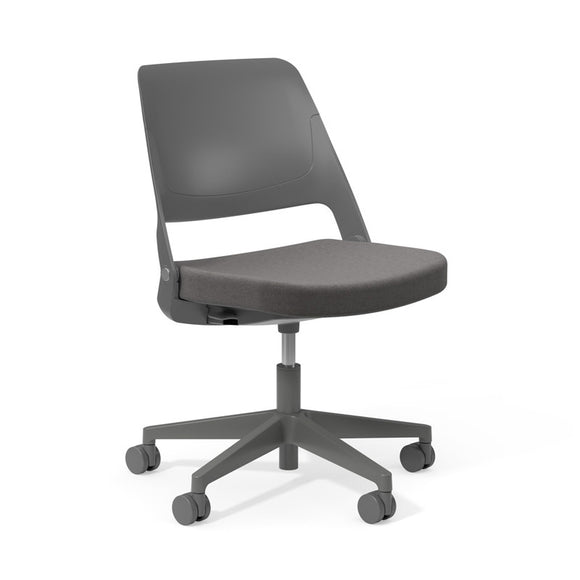 Ollo Armless Chair with Plastic Base