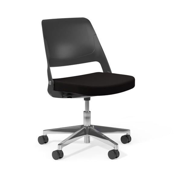 Knoll Ollo Armless Chair with Aluminum Base 2Modern