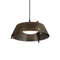 Casia Pendant Light  option Walnut / Distressed Brass