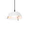 Casia Pendant Light  option White Washed Oak / Gloss White