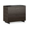 Sequel 20 Lateral File Cabinet  option 6116 CRL/B - Charcoal Stained Ash/Black