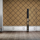 Wainscoting Webbing Wallpaper
