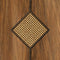Diamond Webbing Wallpaper  option Oak