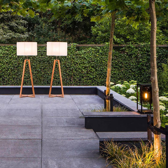 Club Lounge Solar LED Floor Lamp