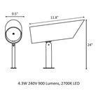 Moso Ground Outdoor Spot Light