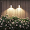 Beacon Outdoor LED Wall Light  option White