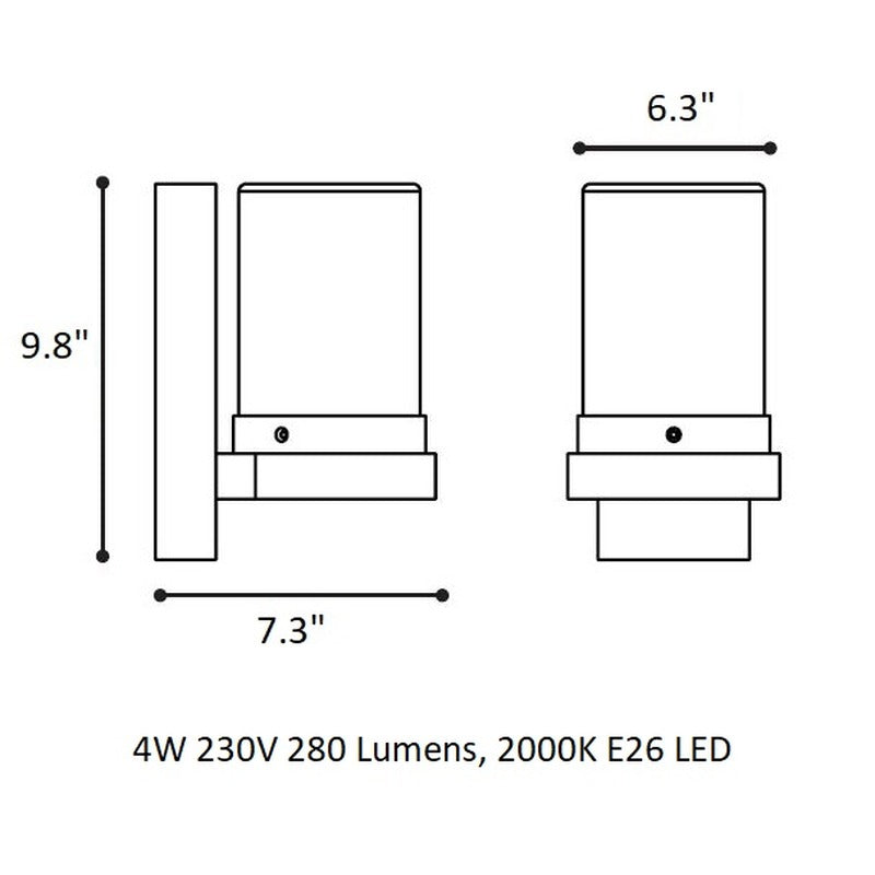 Cloche Wall Sconce