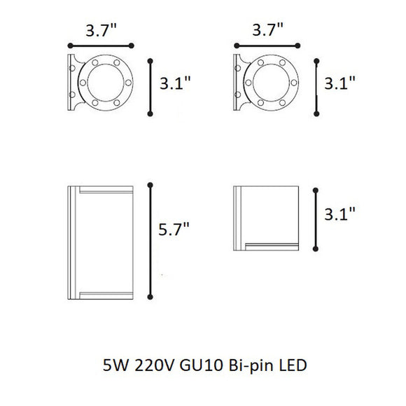 Omega Wall Sconce