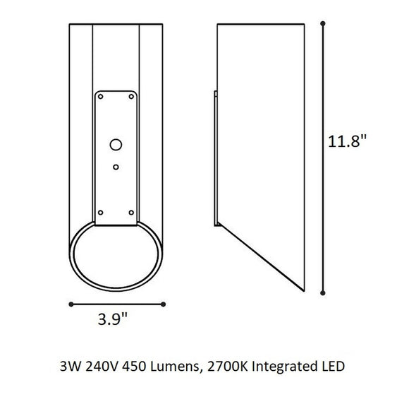 Moso Outdoor Wall Light