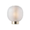 Bloom Table Lamp  option Nickel Plated / White