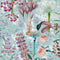 Garden Of Eden Wallpaper  option Aquamarine