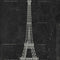 Grand Eiffel Wallpaper Sample Swatch  option Anthracite Sample