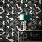 Hexa Metallic Wallpaper