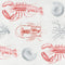 Lobster Wallpaper  option Blue/Grey/Red