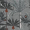 Madagascar Wallpaper Sample Swatch  option Grey Sample