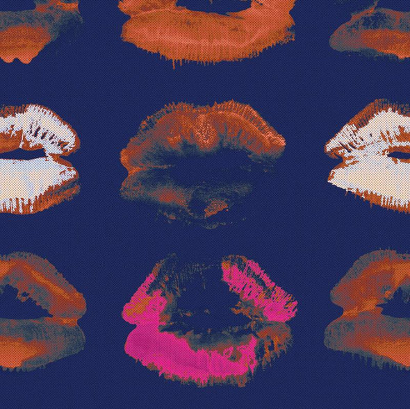 Neon Kiss Wallpaper Sample Swatch