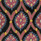 Ottoman Wallpaper Sample Swatch  option Anthracite Sample