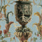 Le Jardin Secret Wallpaper Sample Swatch  option Blue Sample