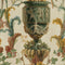 Le Jardin Secret Wallpaper Sample Swatch  option Taupe Sample