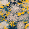 Chrysanthemums Wallpaper Sample Swatch  option Yellow Sample