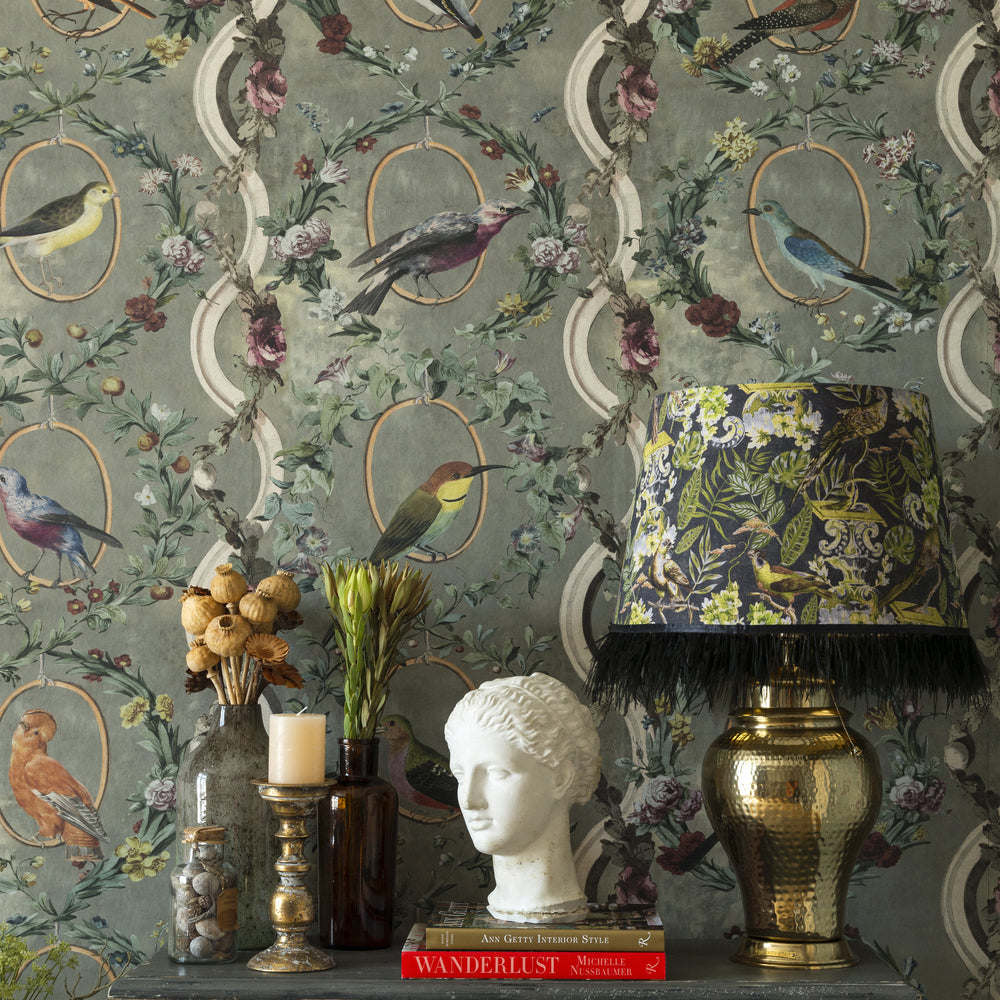 Countesse’S Aviarium Wallpaper