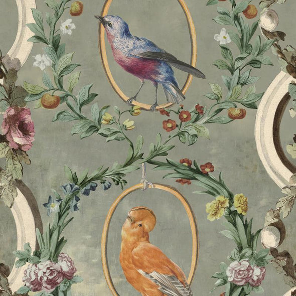 Countesse’S Aviarium Wallpaper Sample Swatch