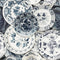 Delftware Wallpaper Sample Swatch  option Vintage Sample