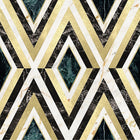 Diamonds Metallic Wallpaper