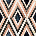Diamonds Metallic Wallpaper
