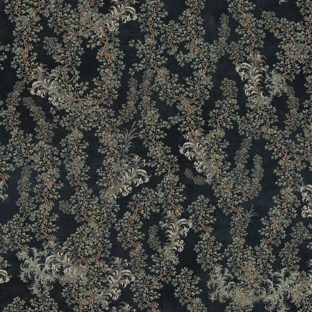 Dark Leaves Wallpaper
