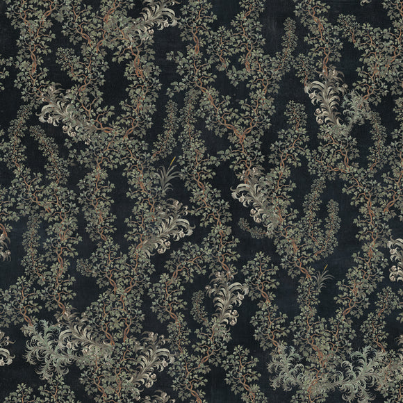 Dark Leaves Wallpaper