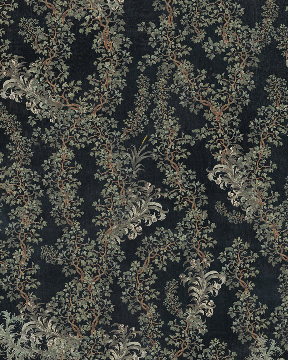 Dark Leaves Wallpaper