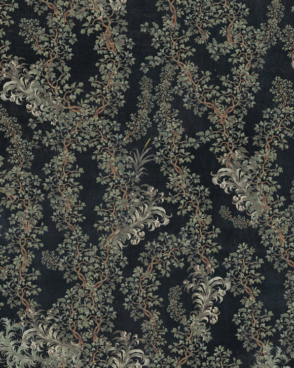 Dark Leaves Wallpaper