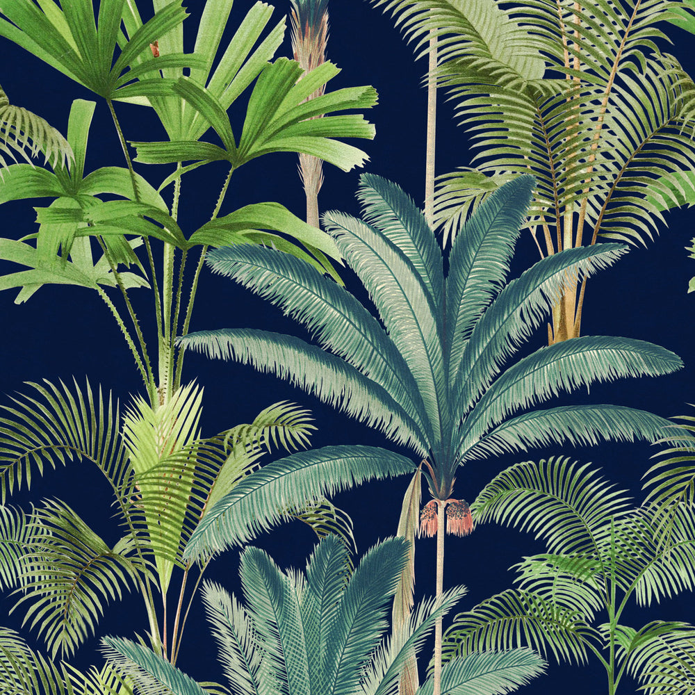 Palmeras Wallpaper Sample Swatch