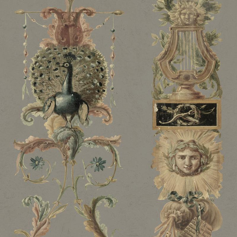 Pilasters Wallpaper Sample Swatch