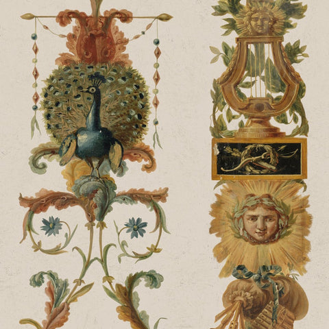 Pilasters Wallpaper Sample Swatch