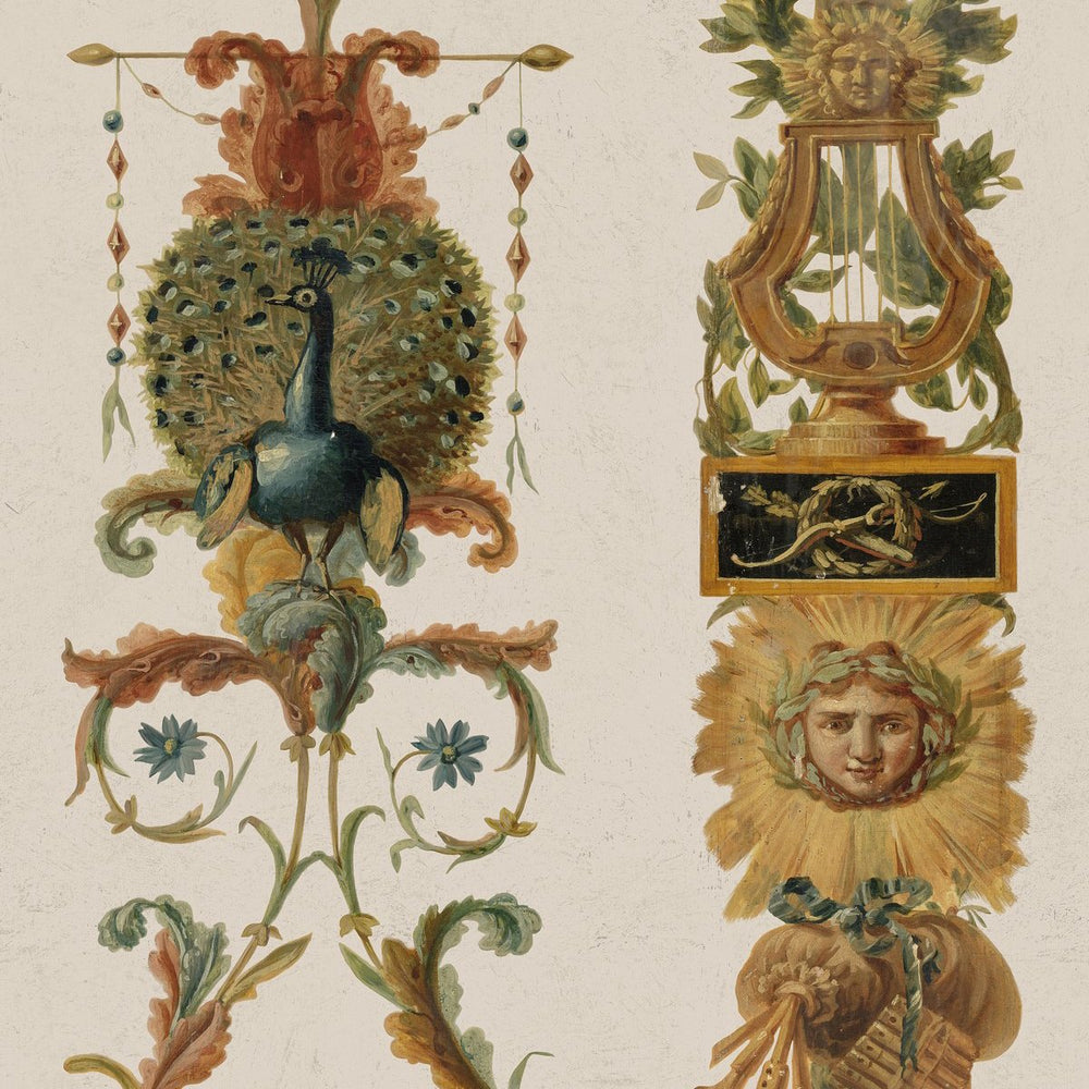 Pilasters Wallpaper Sample Swatch